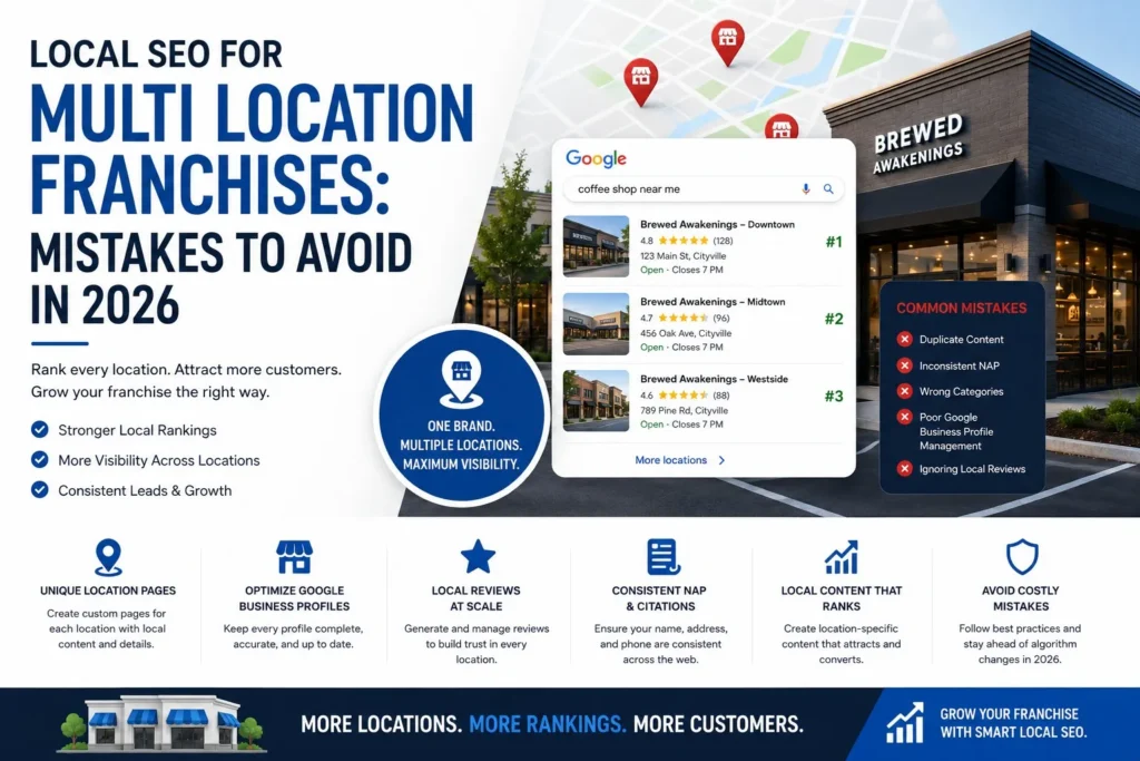 Local SEO for Multi Location Franchise Mistakes to Avoid in 2026