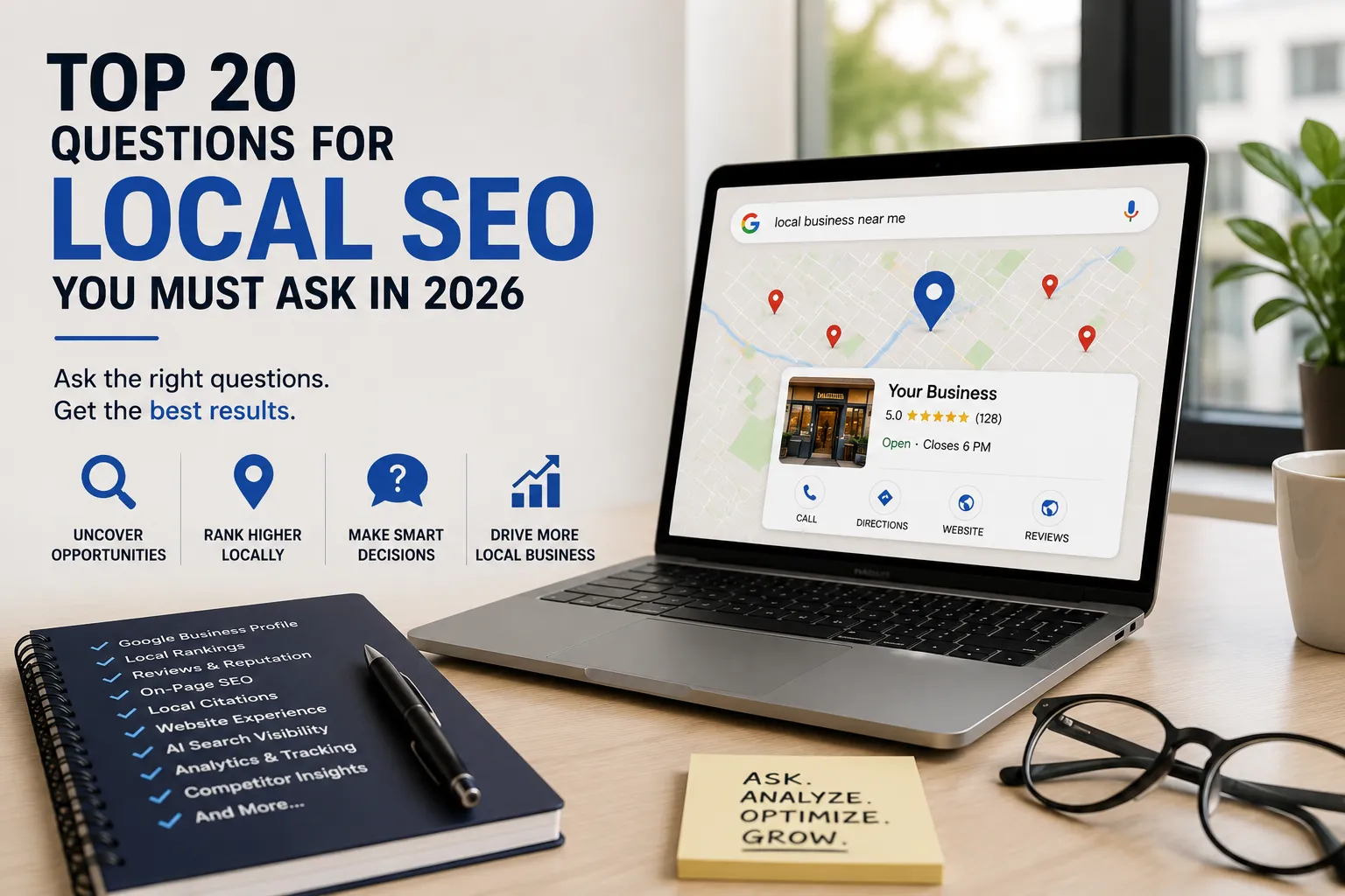Top 20 Questions for Local SEO