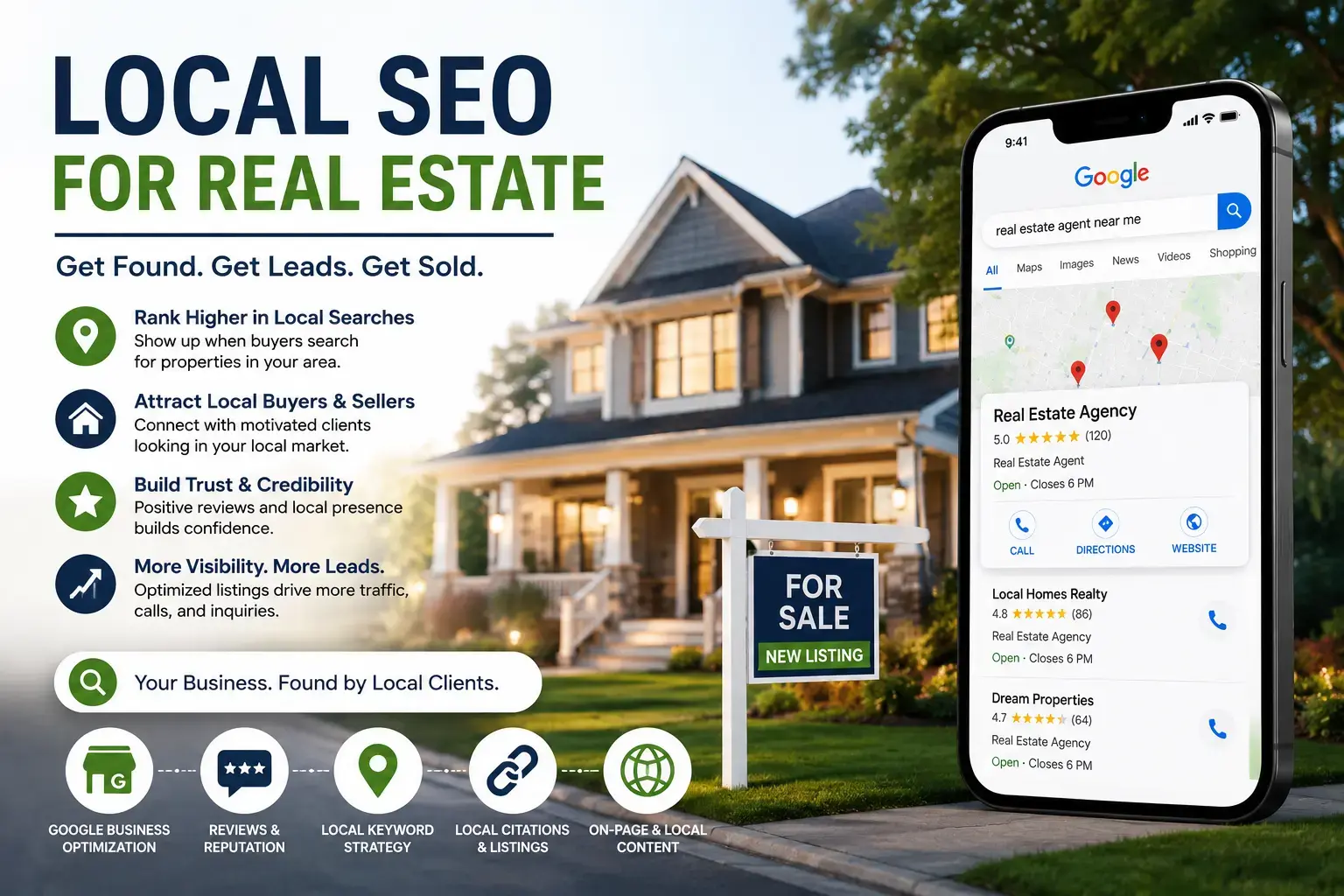 Local SEO for Real Estate Agencies