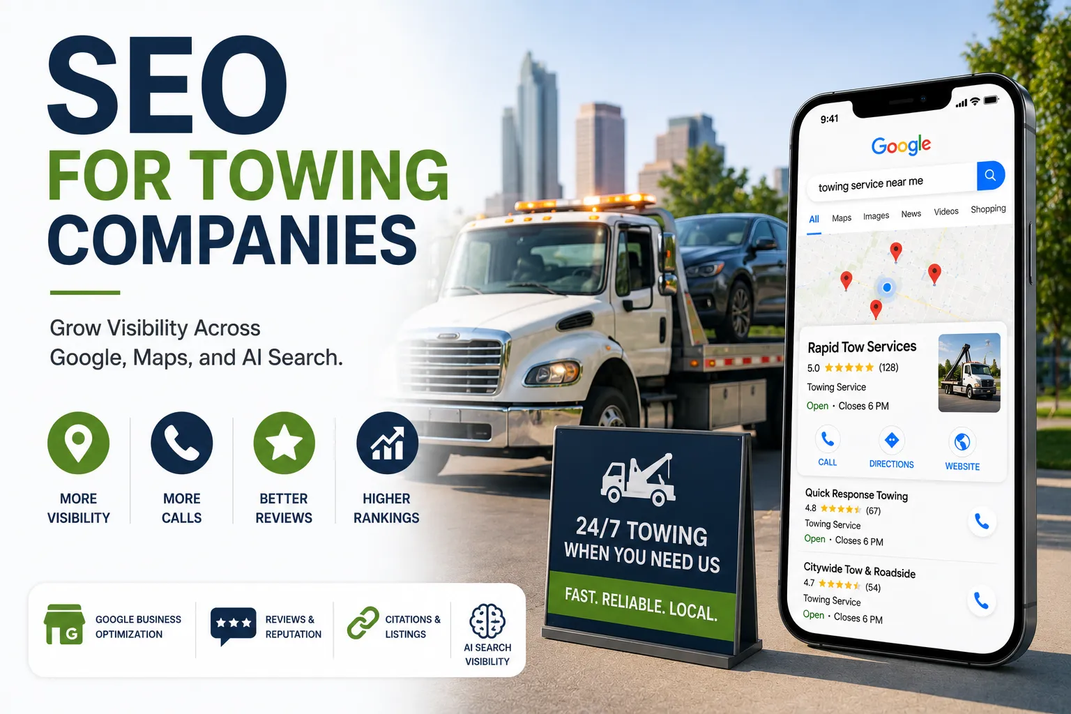 SEO for Towing Companies
