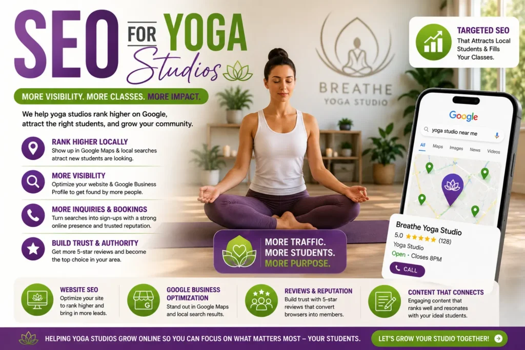 SEO for Yoga Studios