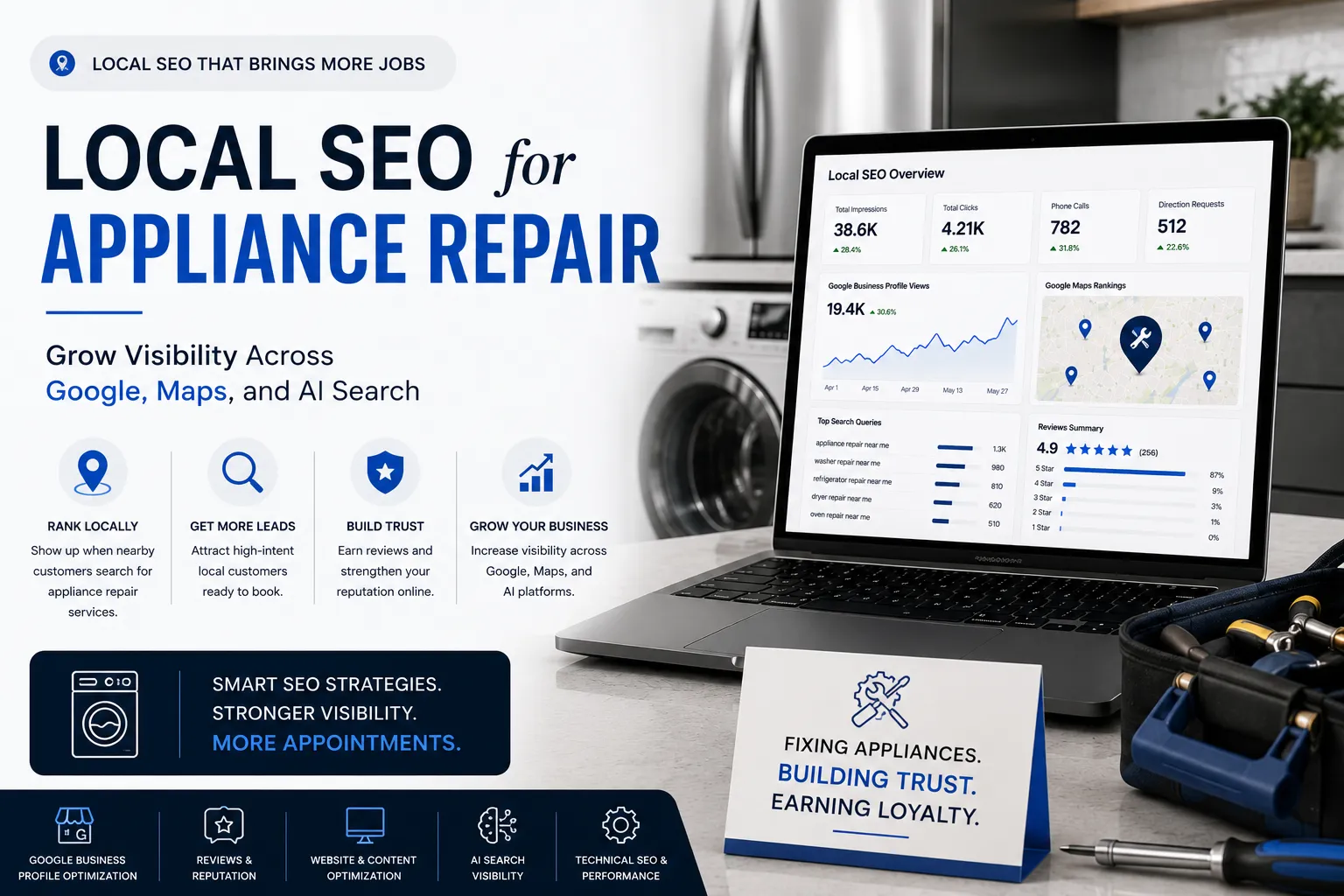 Local SEO for Appliance Repair