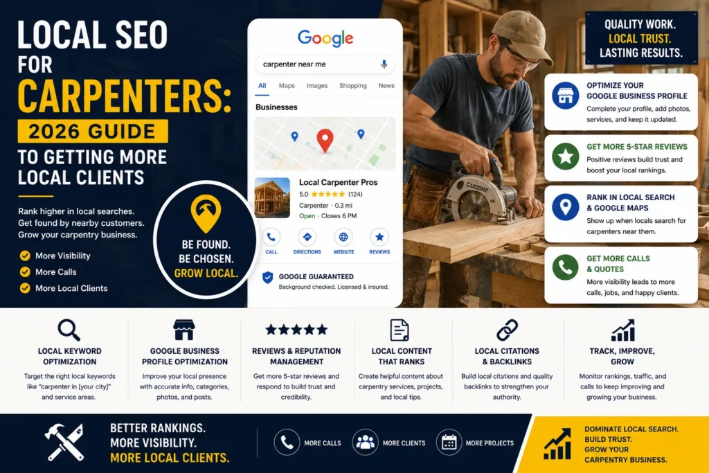 Local SEO for Carpenters