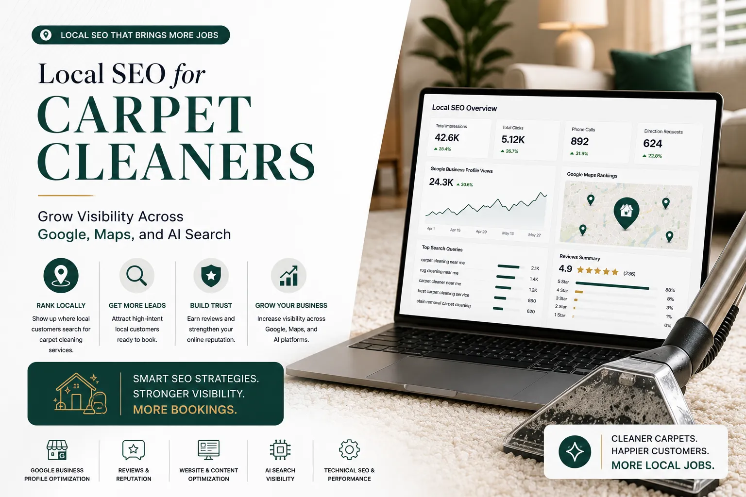 Local SEO for Carpet Cleaners