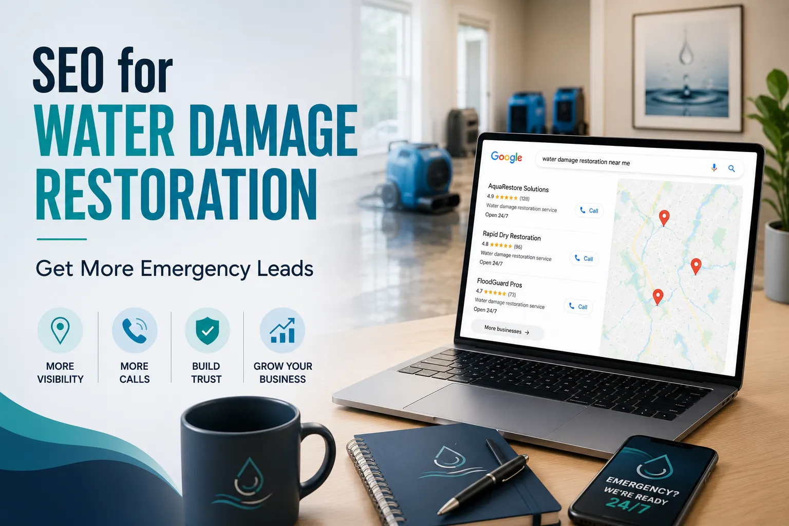 SEO for Water Damage Restoration