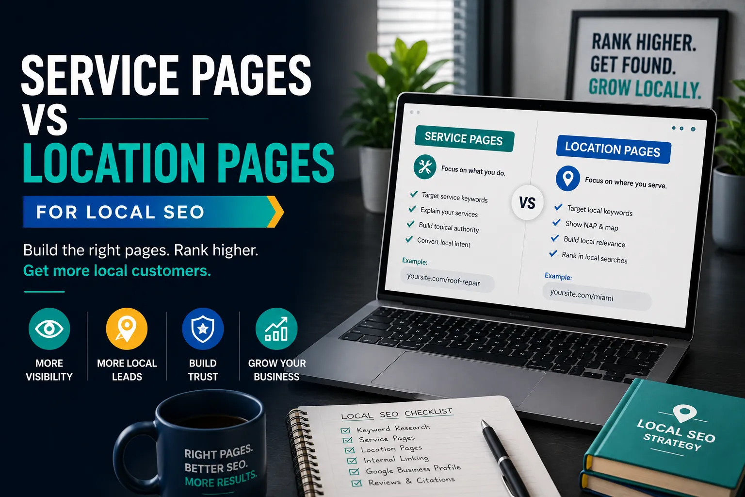 Service Pages vs Location Pages