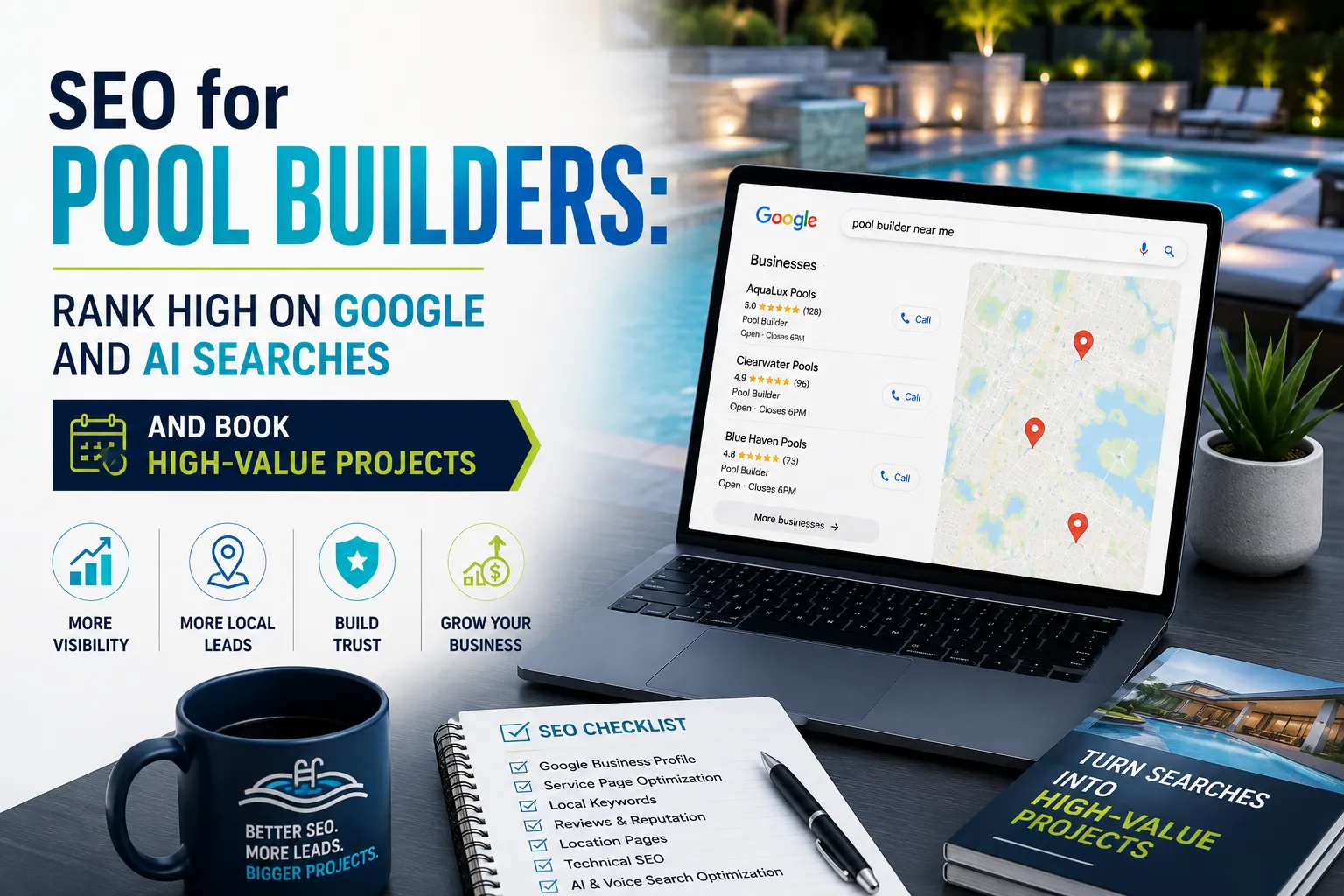 SEO for Pool Builders